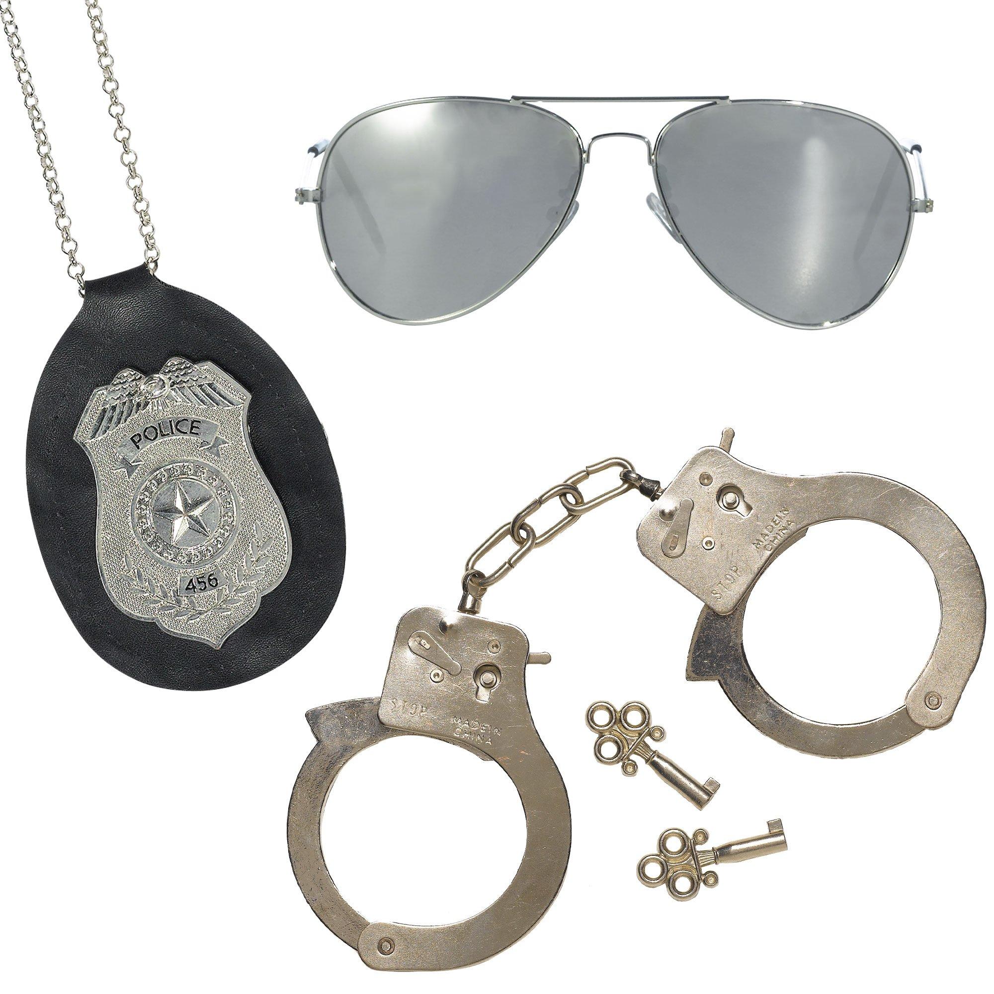 Adult Police Officer Costume Accessory Kit